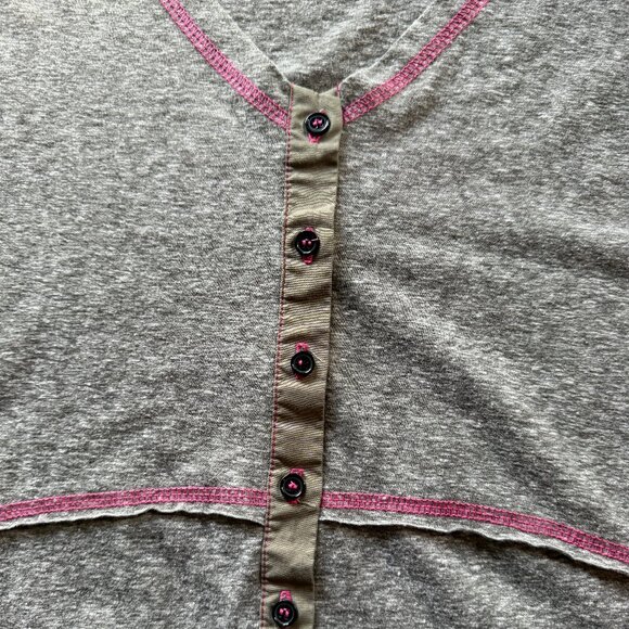 Natural Life Riley Romper/Jumpsuit, Grey/Pink - Picture 5 of 10